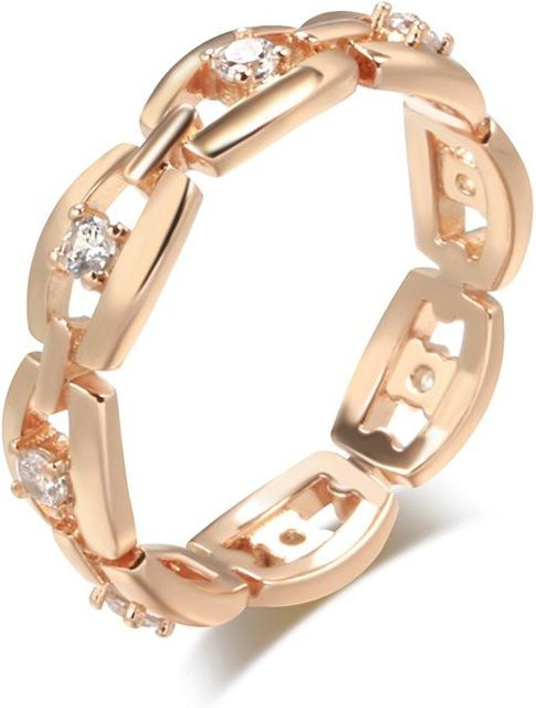 July Dream Ring, Kupfer, Roségold, Zirkonia, Damen - Bild 1