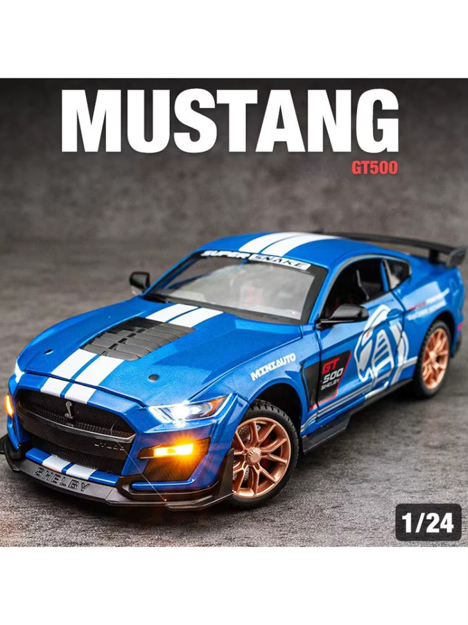 KaKBeir Viper GT Simulation, Modellauto, 1:24, Metall, Blau - Bild 7