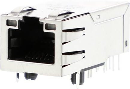 Molex 857891006 PoE Enabled Ethernet LAN Stecker in Grün, Gelb und Silber - Bild 1