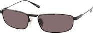 Balenciaga BB 0451S Sonnenbrille, Vollrand, Rechteckig, Metall, Unisex, black grey - Bild 1