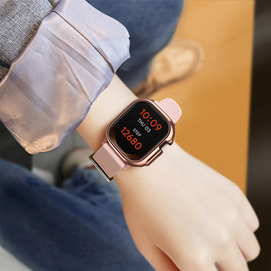OAKCHARM Skeleton Schutzhülle aus hartem PC für Apple Watch Modelle 38mm bis 45mm, Transparent - Bild 6