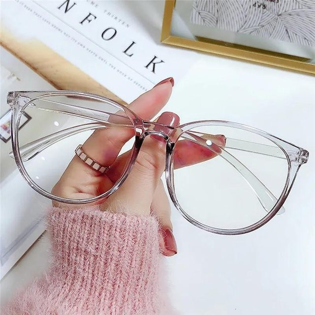 Dote Sonnenbrille Cat Eye, Unisex, Vollrand, transparent, Kunststoff - Bild 1