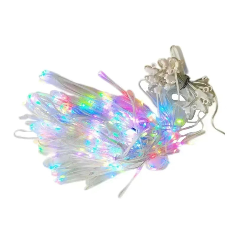 TLEDMP RGB LED-Vorhang-Lichterkette mit App- und Fernbedienung, Multicolour SMD Lichterkette für Fenster, Wand und Schlafzimmer, ideal für Hochzeit, Party und Weihnachten - Bild 6