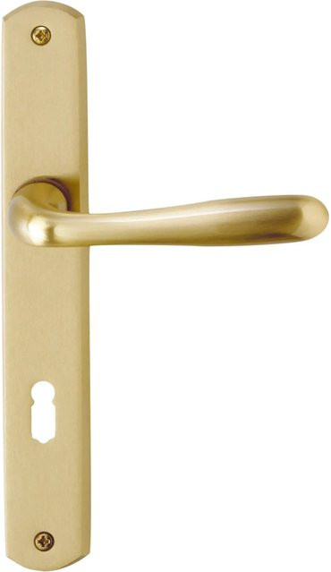 AnsaPro Zimmertür-Schild-Garnitur BB Ruhr in Messing - Bild 1