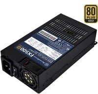 SilverStone SST-FX500-G PC-Netzteil, 500 Watt, 80 Plus Gold, Schwarz/Silber - Bild 1