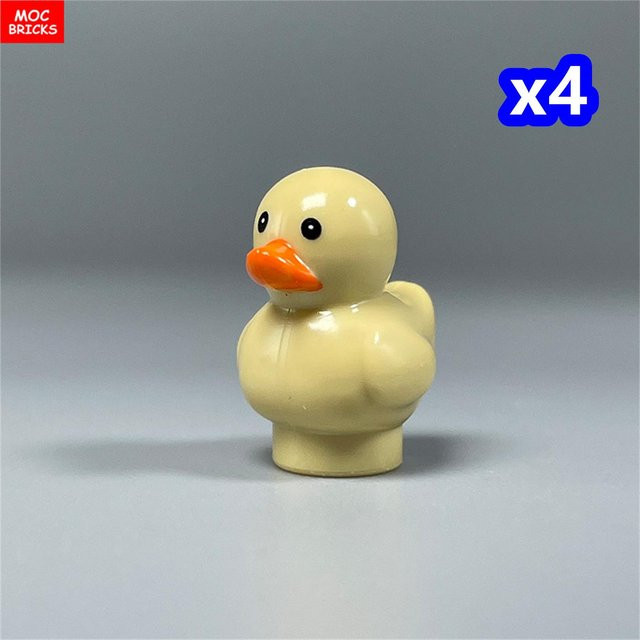 Yiran toy MOC Bausteine Tier Ente Schwan, Konstruktionsbausteine, ab 6 Jahren - Bild 1