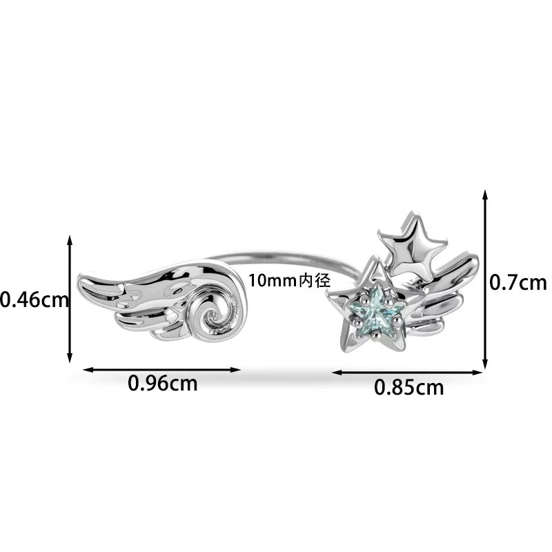 Ohrclip Ohrringe, Titan, Zirkonia, Silber, Unisex - Bild 4