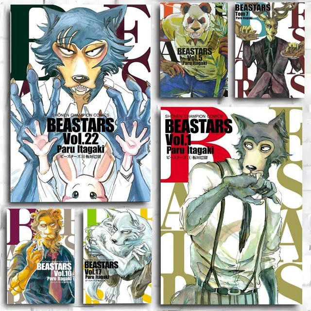 Kayou Beastars Poster Kunstdruck im Anime-Stil, Mehrfarbig, B: 15,0 cm, H: 10,0 cm - Bild 1