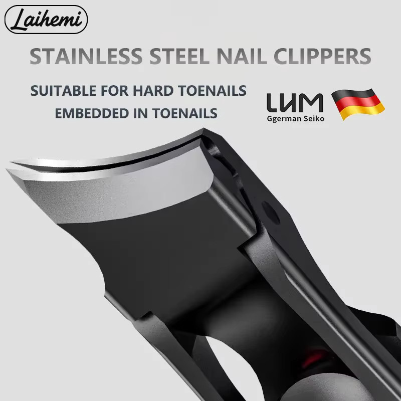 Laihemi Nagelknipser, Schwarz, Matt, Unisex - Bild 4
