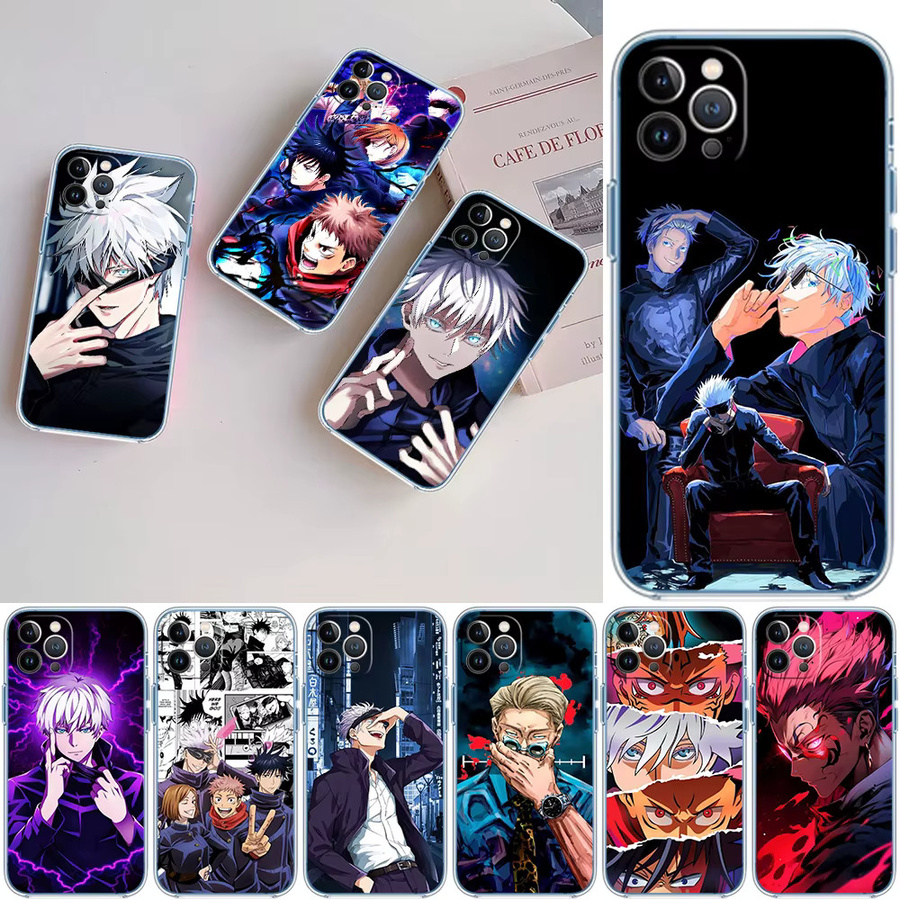 HEROCROSS Handyhülle Jujutsu Kaisen für Motorola Moto Edge 20 30 40 50 S30 Fusion Ultra Pro Neo Lite und G200 G23, Multicolour - Bild 2