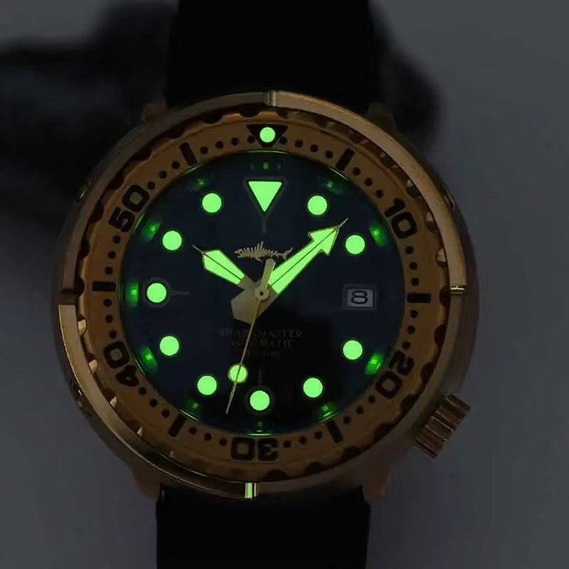 HEIMDALLR Taucheruhr, Bronze, Automatik, Herren, Saphirglas, 30 ATM - Bild 5