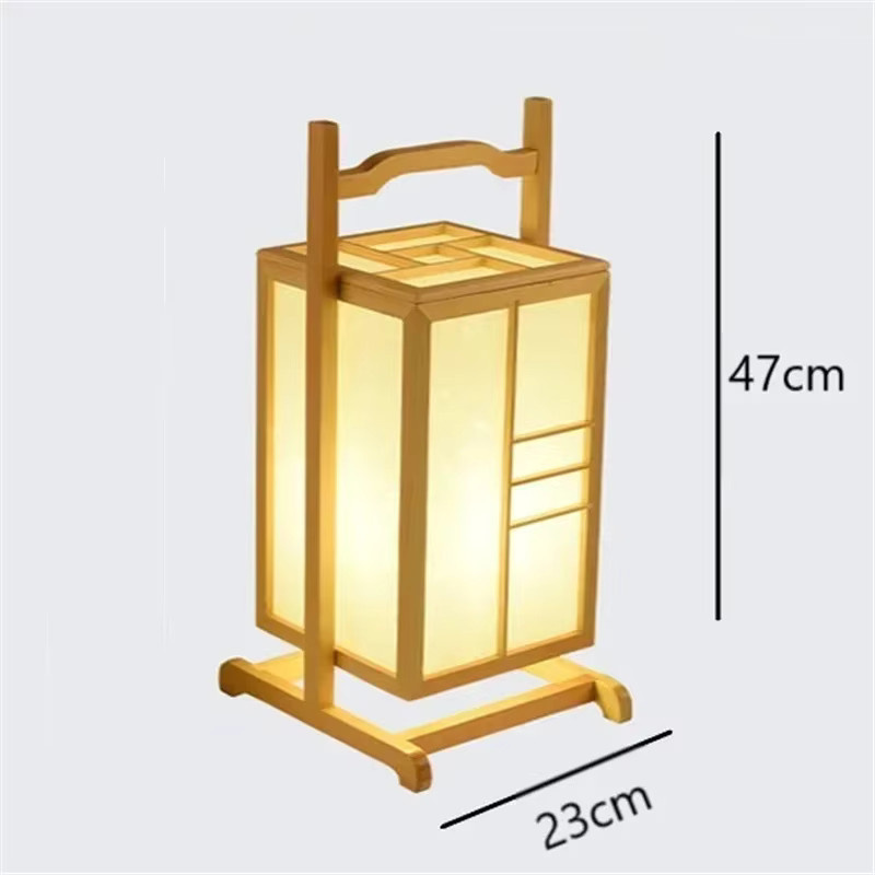JIANKEXING Moderne LED Schreibtischlampe aus Holz in Weiß mit Warmweißem Licht - Bild 2