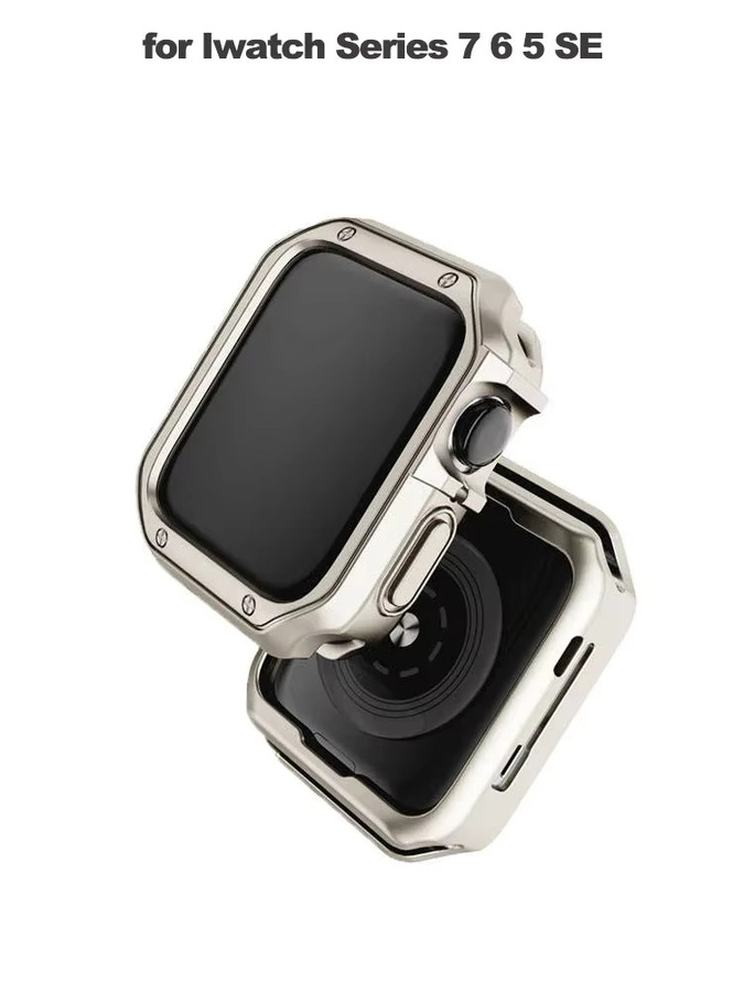 OAKCHARM Uhrenarmband Schutzabdeckung, Metall-TPU, Schwarz, Unisex - Bild 3