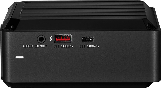 Western Digital WD_BLACK D50 Game Dock WDBA3U0010BBK Dockingstation in Schwarz mit 1 TB HDD, Thunderbolt 3, DisplayPort und GigE Ethernet - Bild 1