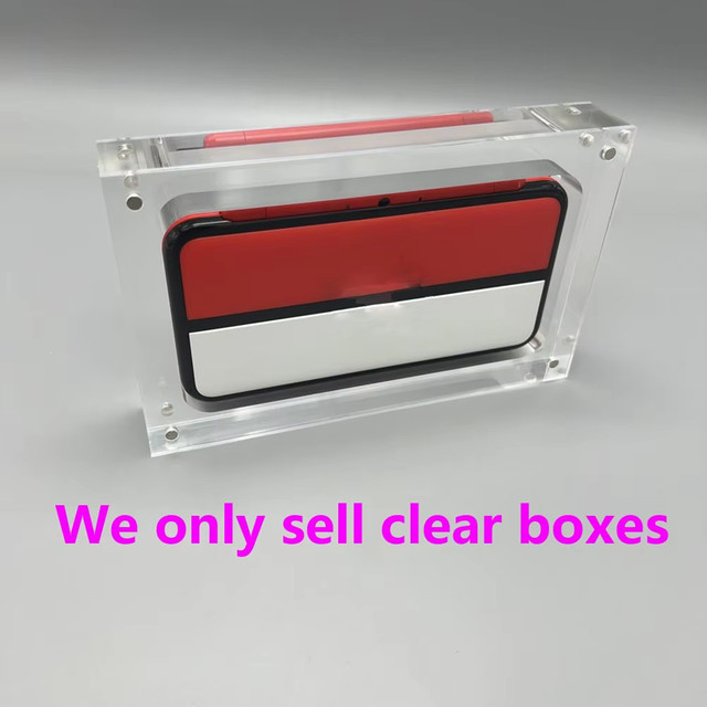 Xunbeifang Acryl-Vitrine transparente PMMA-Schutzbox für NEUE 2DS LL - Bild 1