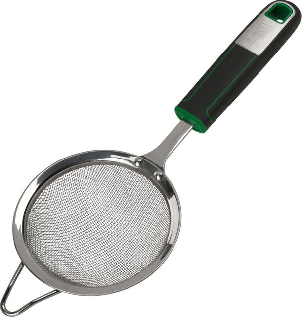 Fackelmann Sieb Bonn, rundes Feinmaschensieb aus Edelstahl, Silber, Durchmesser: 10 cm - Bild 1