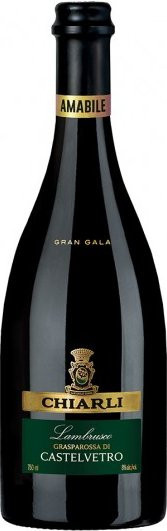Chiarli Lambrusco Grasparossa di Castelvetro, Amabile, Perlwein, 0,75 l - Bild 1