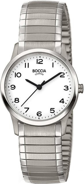Boccia Damenuhr, Quarz, Titanium, Silber, 29 mm, 5 ATM - Bild 1