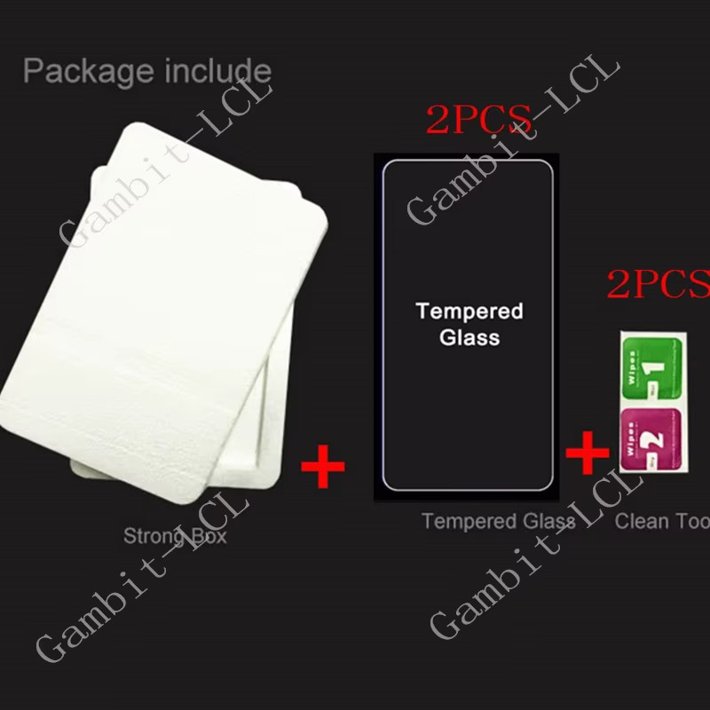 Doogee Note 56 Plus 58 Pro 59 Pro Displayschutz aus gehärtetem Glas, transparent, 1/2 Stück - Bild 3