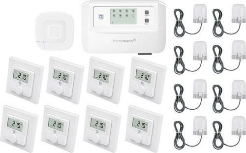 Homematic IP Starterkit Fußbodenheizung mit Ethernet/LAN in Weiß - Bild 1