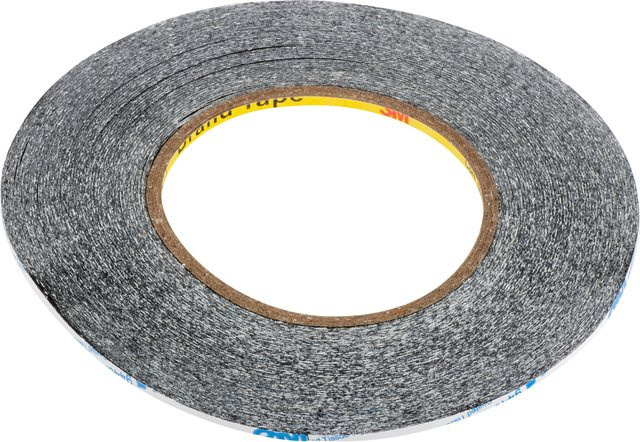 3M Doppelsided Klebeband Schwarz 1,5 mm - Bild 1