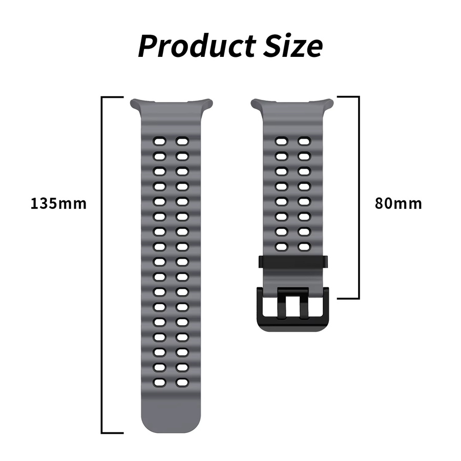 Samsung Uhrenarmband Silikon, zweifarbig, Galaxy Watch Ultra 47 mm - Bild 4