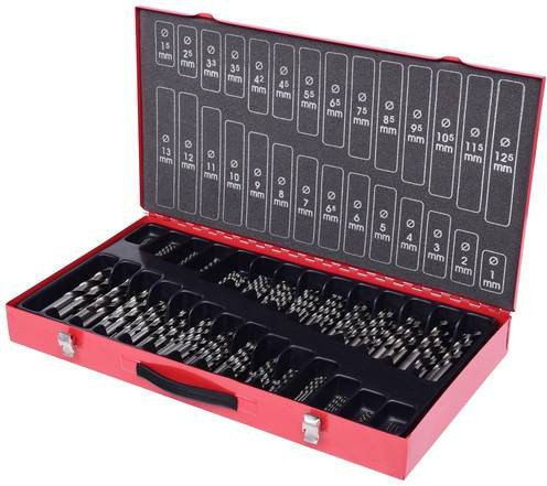 KS Tools HSS-G Metall-Spiralbohrer-Set 230-teilig, Durchmesser 1 mm bis 13 mm - Bild 1