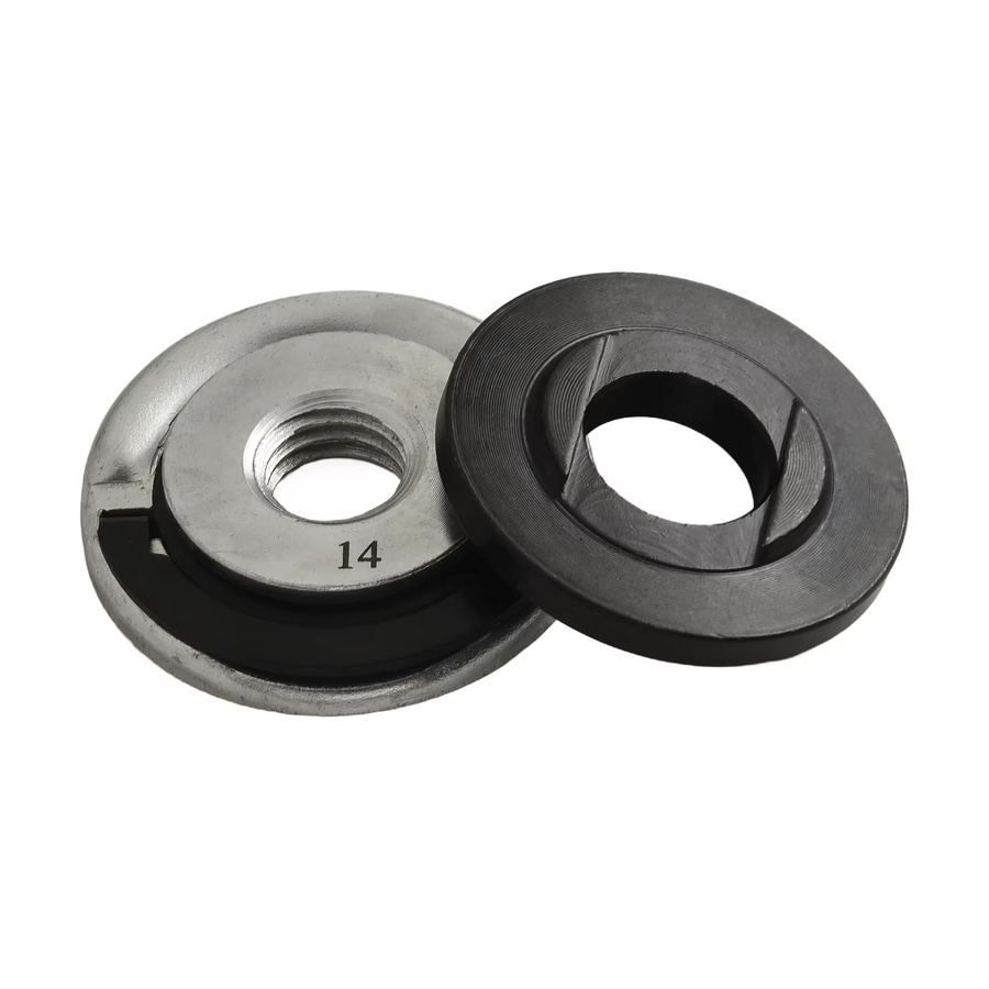 VIBRATITE M14 Sicherungsplattenfutter mit SDS-Schnellspannmutter für Winkelschleifer und Schneidemaschinen in Silber - Bild 3