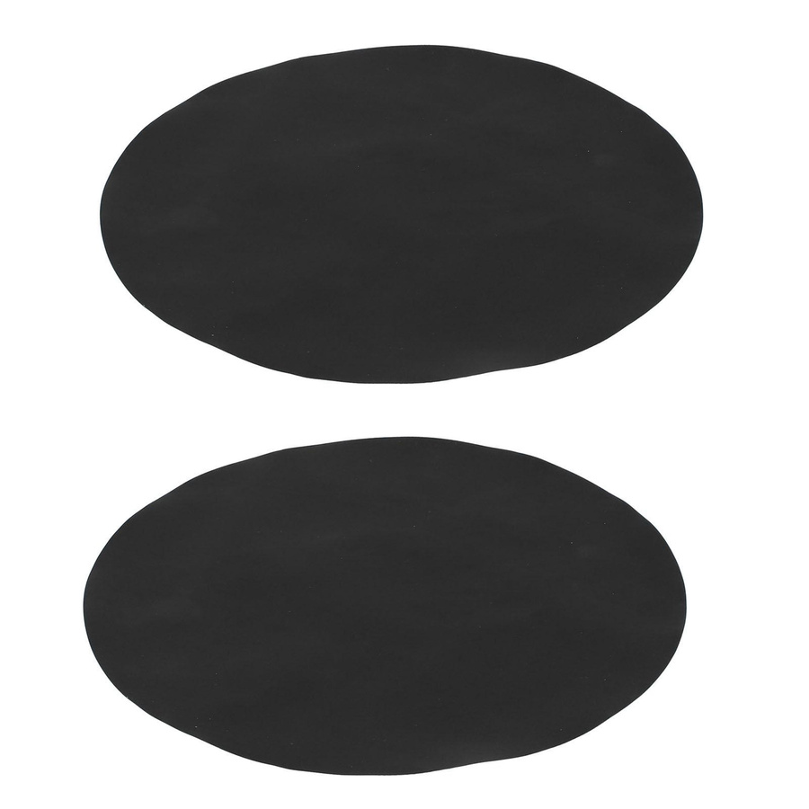 CosyHome 2er Set Runde PTFE Pfannenuntersetzer in Schwarz, Hochtemperaturbeständige Antihaft-Topfmatten für dein Küchenzubehör - Bild 3
