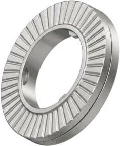 HEICO Kombischeibe R 88035 HKS-16 aus verzinktem Stahl in Silber, 100 Stück - Bild 1