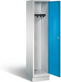 C+P Garderobenschrank Classic mit Front in Lichtblau und Korpus in Lichtgrau, H x B x T: 180 x 42 x 50 cm - Bild 1