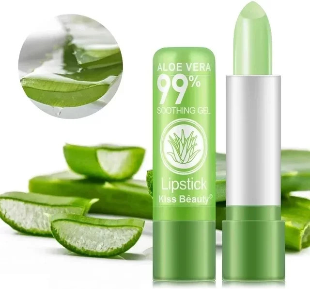 Aloe Vera Lippenbalsam-Set, glänzend, Unisex - Bild 1