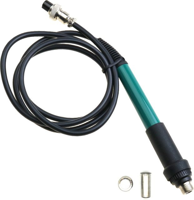 QUECOO T12-907 Lötkolben Griff in Grün mit 1,1 m Kabel für STM32 T12-955/958/952 Stationen - Bild 1