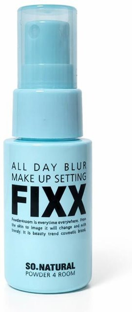 So Natural Blur Fixer Setting Spray, 20 ml, Matt, Unisex - Bild 1