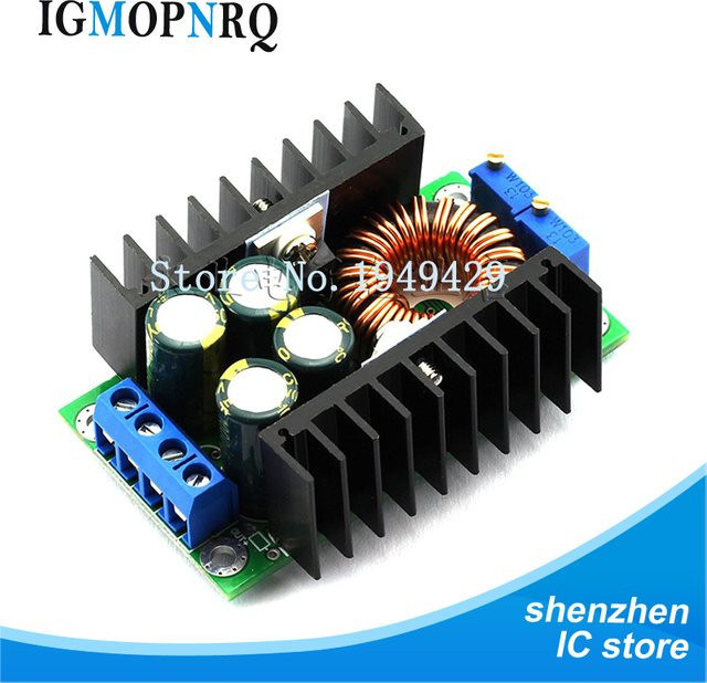 XL4016 DC-DC Abwärtswandler Modul 300W 9A zur Stromversorgung und als LED-Treiber mit niedriger Ausgangswelligkeit (Eingang: 5-40V, Ausgang: 1,2-35V) - Bild 1