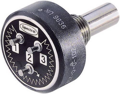 Vishay Leitplastik-Potentiometer Mono 1W 20kOhm Schwarz 357B0203MXB251S22 - Bild 1