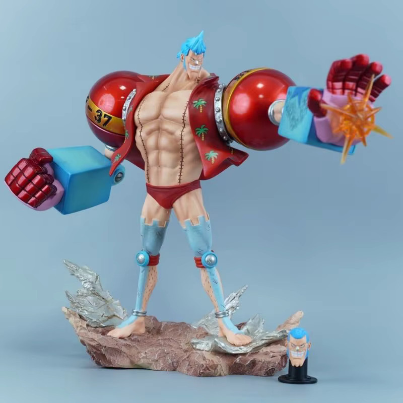 Bandai One Piece Franky Statue, Actionfigur, 30cm, Kunststoff - Bild 3
