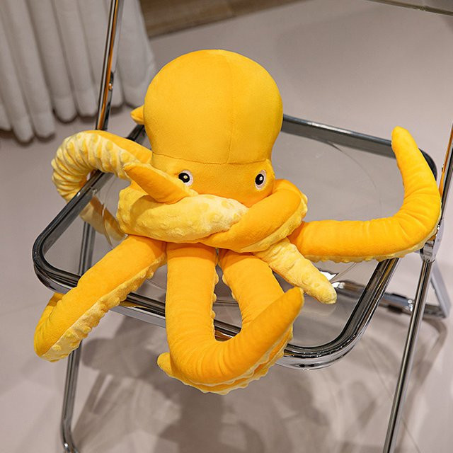 MIAOOWA Octopus Plüschtier, Gelb, Meerestiere - Bild 1