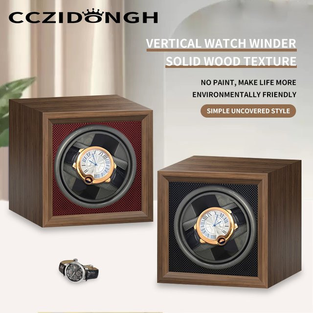 CCZIDONGH Uhrenbeweger, 1-Slot, Edelstahl, Unisex - Bild 1