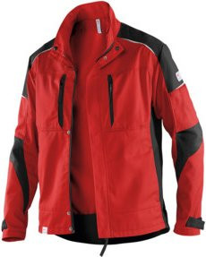 Kübler Activiq Jacke in Mittelrot/Schwarz, Größe S - Bild 1