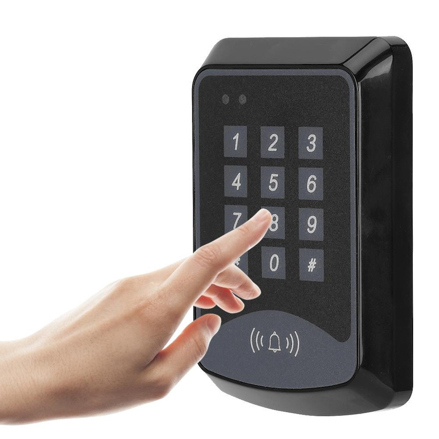Painter Passwort-Zugangskontrollsystem mit Tür-ID-Kartenleser und Tastatur in Grau - Bild 6
