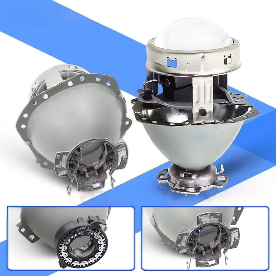 Hella Bi-Xenon Projektor Objektiv E55 D2S D1S D3S D4S in Silber für Audi A6 C6, BMW E60 E53 E65 E63 und Mercedes W211 W212 W219 W209 C207 W163 Scheinwerfer - Bild 1