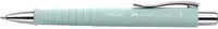 Faber-Castell Poly Ball Druckkugelschreiber mit XB-Mine in Caribic Blue und Silber - Bild 1