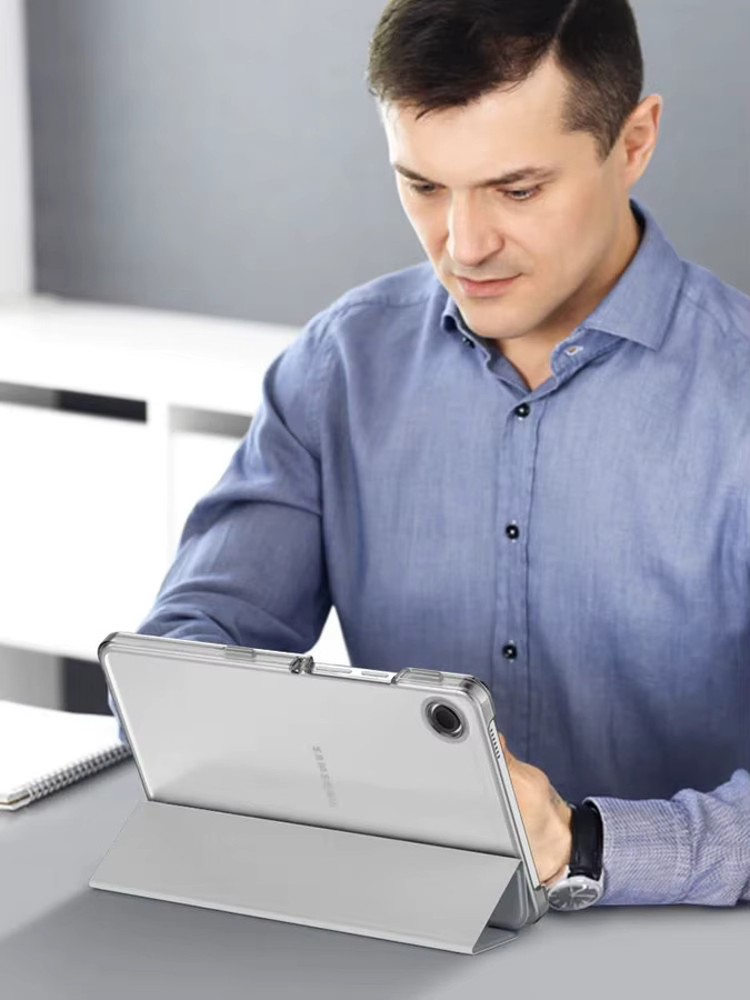 Dadanism Smart-Hülle für Samsung Galaxy Tab A9 8,7 Zoll 2023 (SM-X110/X115/X117) mit Standfunktion in Pink - Bild 3