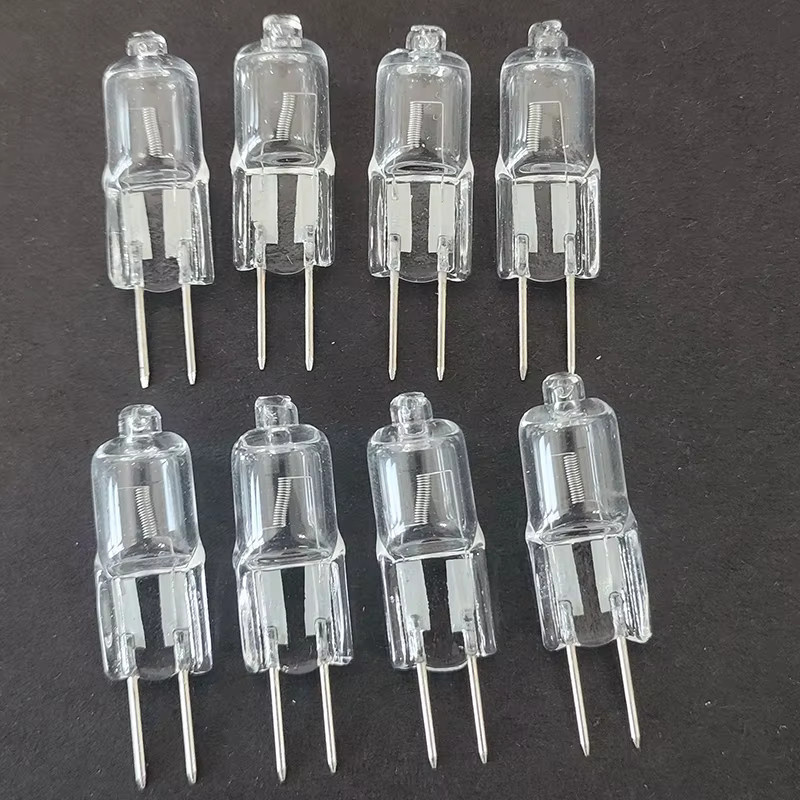 VBNM Halogenlampen G5.3 12V 35W mit warmweißem Licht, transparente Steckfassung für Gitterstrahler - Bild 2