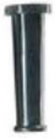 HellermannTyton Knickschutztülle HV2107-PVC-BK-T1 aus PVC in Schwarz mit maximalem Klemm-Ø von 8mm - Bild 1