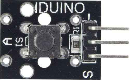 Iduino SE043 Druckschalter in Schwarz, 1 Stück - Bild 1