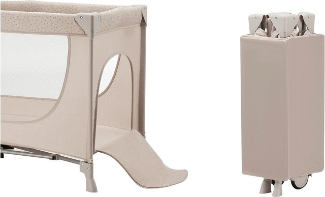 Kinderkraft Reisebett JOY 2 2in1 in Beige - Bild 1