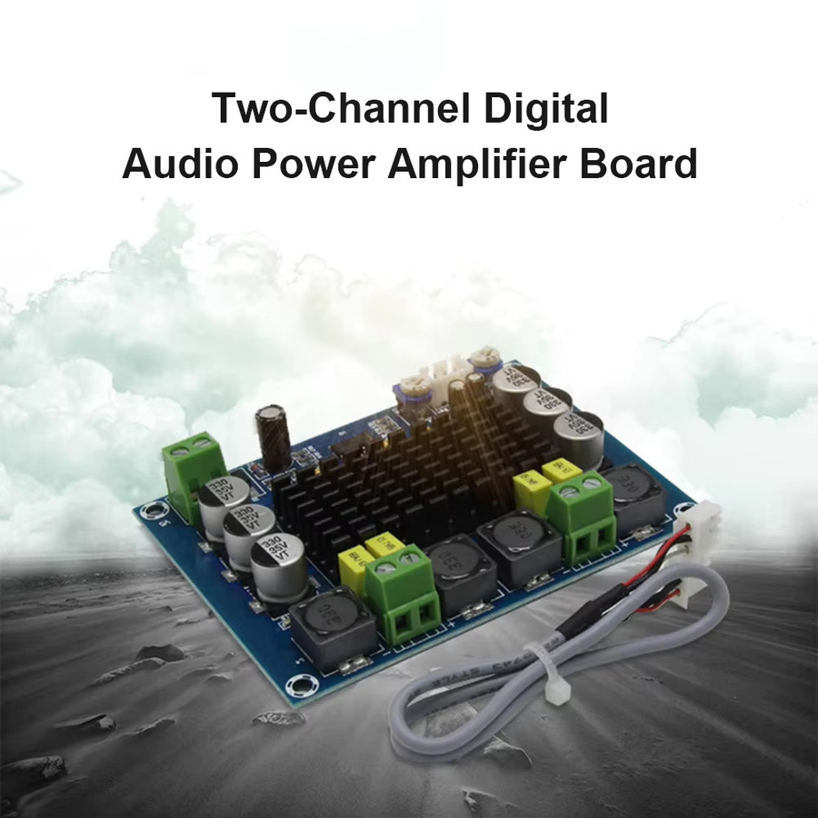 TPA3116 D2 Digital Audio Verstärker Kit Dual-Kanal Stereo High Power Subwoofer Board 12V 24V 120W*2 - Bild 2