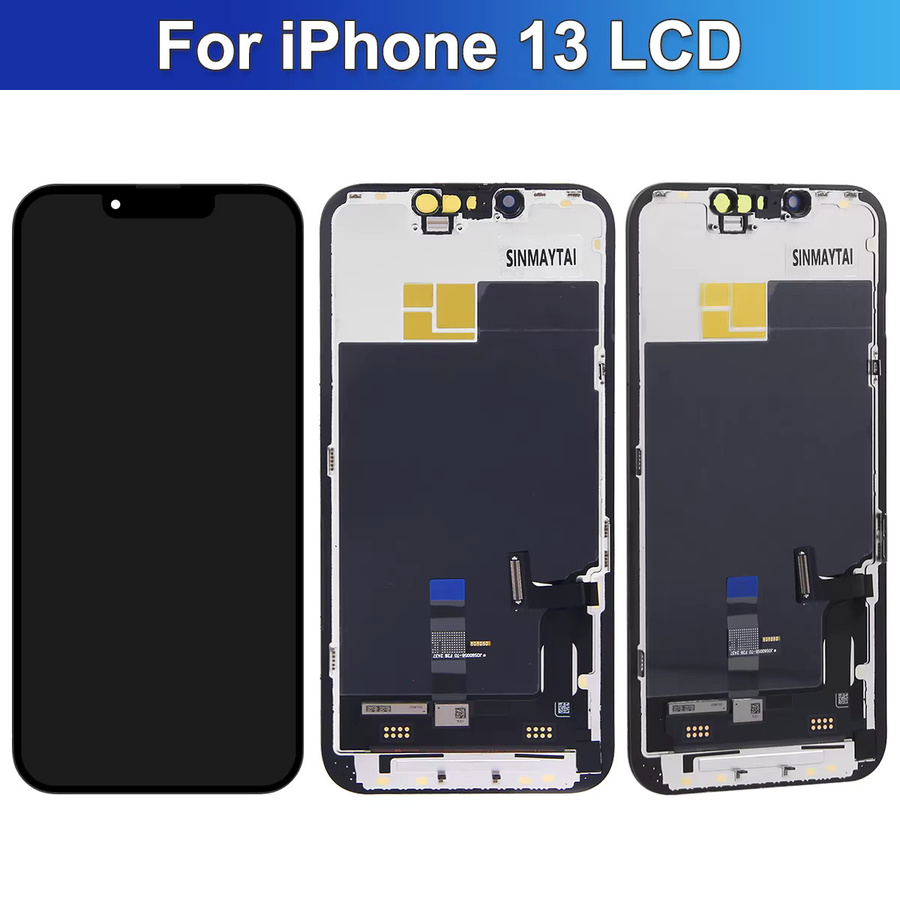 JK Soft OLED LCD Display mit Touch-Digitizer-Baugruppe für iPhone 13, Farbe: Schwarz, kompatibel mit iPhone 13 A2633 und A2482 - Bild 3